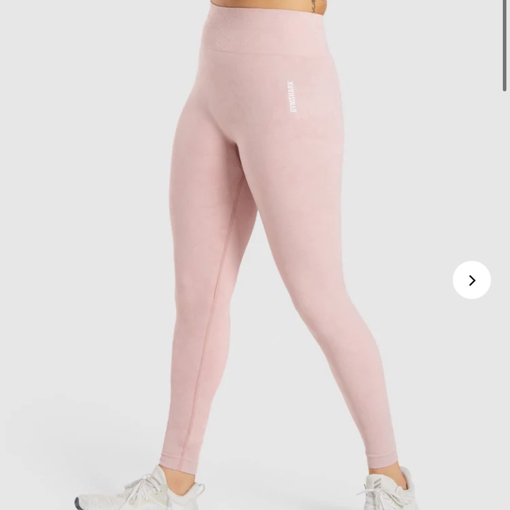 Gymshark adapt camo pink leggings size small